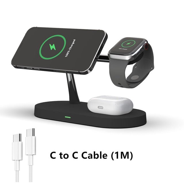 3 - in - 1 Wireless Magsafe Charger Stand - Your One Stop Shop