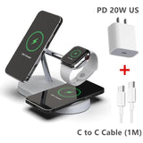 3 - in - 1 Wireless Magsafe Charger Stand - Your One Stop Shop