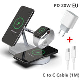 3 - in - 1 Wireless Magsafe Charger Stand - Your One Stop Shop