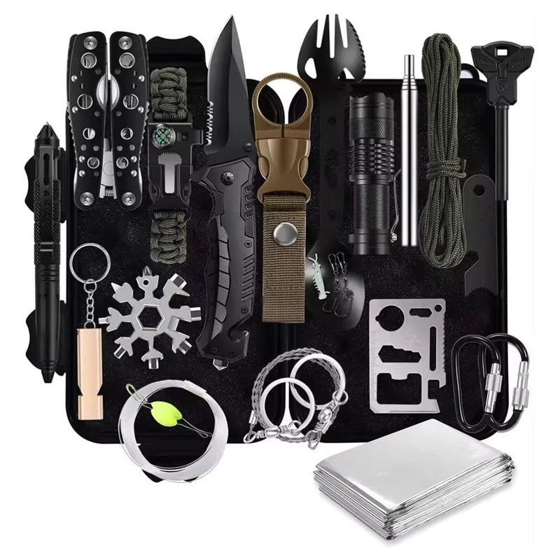 31 Pieces in 1 Bag Survival Gear and Equipment - Your One Stop Shop