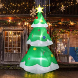 6.9 FT Lighted Christmas Inflatable Decoration, Inflatable Christmas Tree, Blow Up Yard Decorations With Built - in LED Lights For Holiday Party Front Yard Lawn Garden Decor - Your One Stop Shop