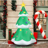 6.9 FT Lighted Christmas Inflatable Decoration, Inflatable Christmas Tree, Blow Up Yard Decorations With Built - in LED Lights For Holiday Party Front Yard Lawn Garden Decor - Your One Stop Shop
