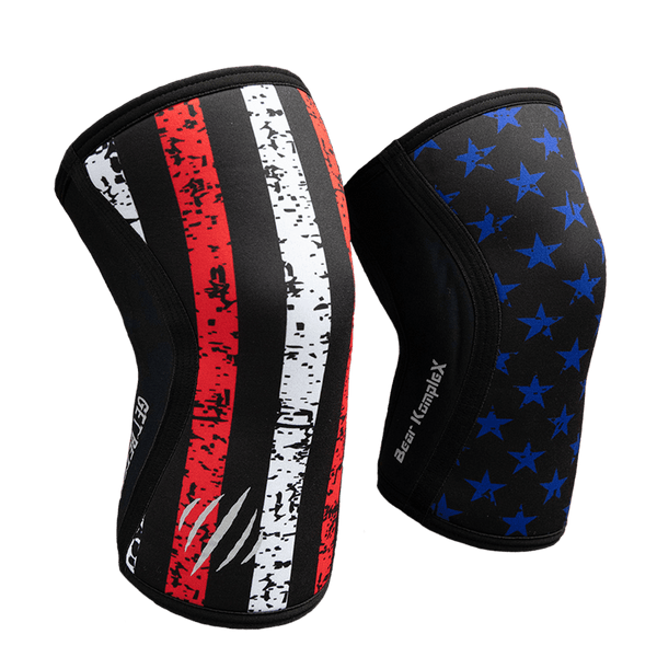 Bear KompleX Knee Sleeves - Stars & Stripes - Your One Stop Shop