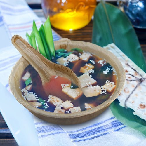 Bosnal - Palm Leaf Bowl, 6 inch, Round , 25 Pcs - Your One Stop Shop