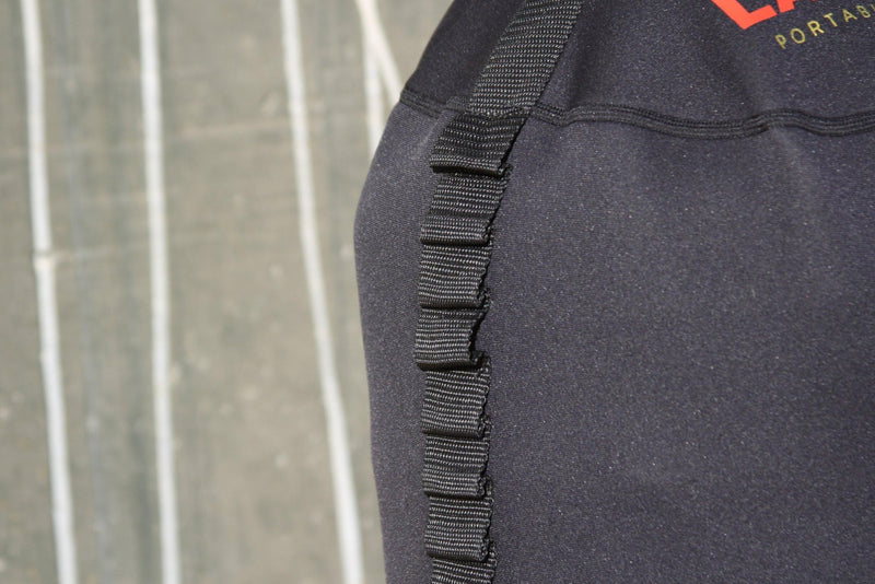 Burt's Tank Top: 10 Pound Propane Tank Insulator and Carrier with Molle tie downs and neoprene material.