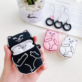Cartoon Cat AirPods Case - Your One Stop Shop