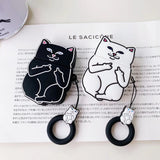 Cartoon Cat AirPods Case - Your One Stop Shop
