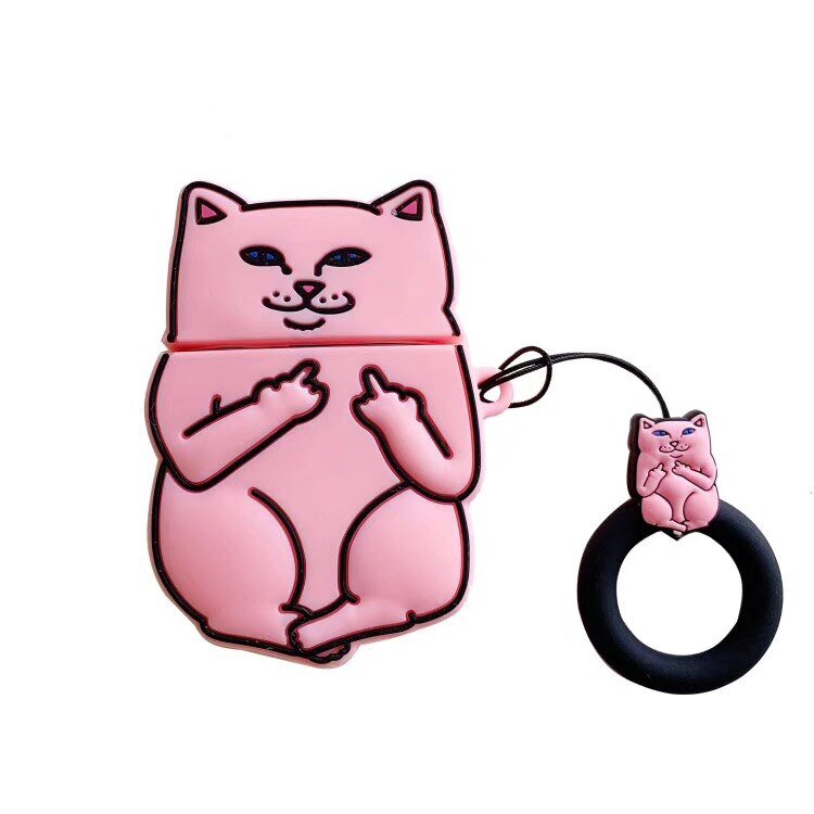 Cartoon Cat AirPods Case - Your One Stop Shop