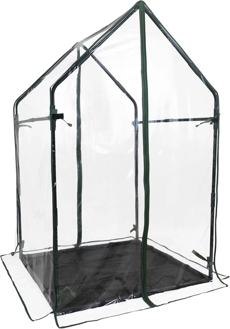 Cedar Raised Garden Bed with Greenhouse Cover - Your One Stop Shop