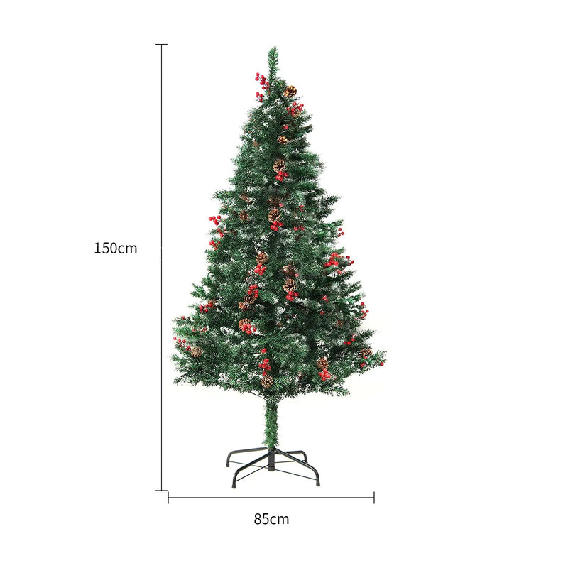 Christmas Tree PVC Artificial Snow Christmas Tree Mall Window Decoration Tree Cedar Christmas Tree Christmas Decoration Supplies - Your One Stop Shop