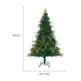 Christmas Tree PVC Artificial Snow Christmas Tree Mall Window Decoration Tree Cedar Christmas Tree Christmas Decoration Supplies - Your One Stop Shop