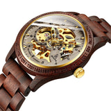 Classic Wooden Men's Mechanical Watch - Your One Stop Shop
