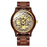 Classic Wooden Men's Mechanical Watch - Your One Stop Shop