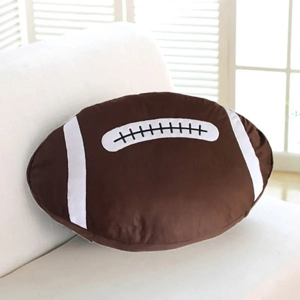 Creative Football Shaped Plush Cushion for Comfort - Your One Stop Shop