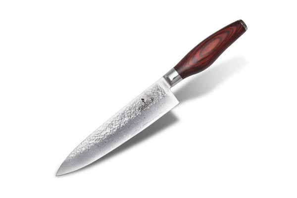 Damascus VG10 Chef Knife - Hammered Blade - Your One Stop Shop
