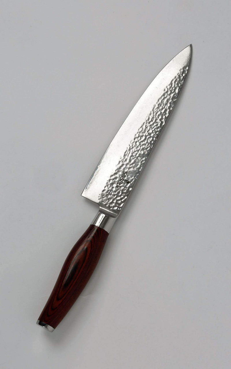 Damascus VG10 Chef Knife - Hammered Blade - Your One Stop Shop