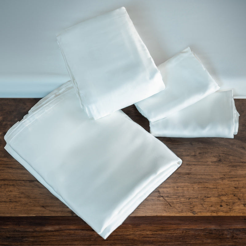 Eucalyptus Silk Sheets – Cooling, Breathable & Hypoallergenic | Luxury Comfort - Your One Stop Shop