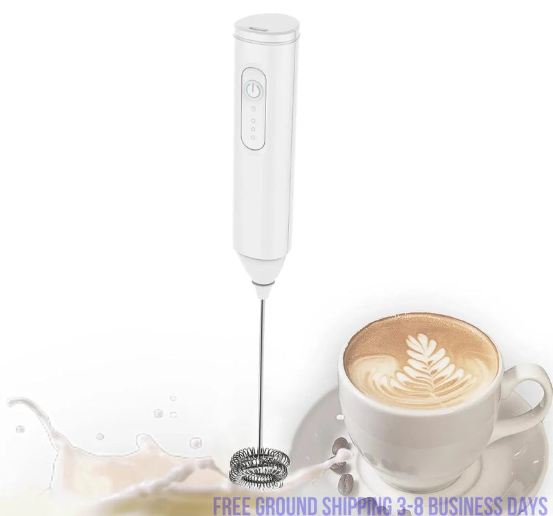 FrothMaster Min USB Rechargeable Coffee Whisker 3 Speeds Foam Maker Coffee Ships from USA - Your One Stop Shop