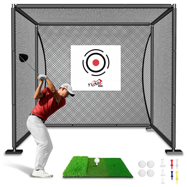 Golf Driving Practice Cage (Black) - Your One Stop Shop