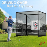 Golf Driving Practice Cage (Black) - Your One Stop Shop