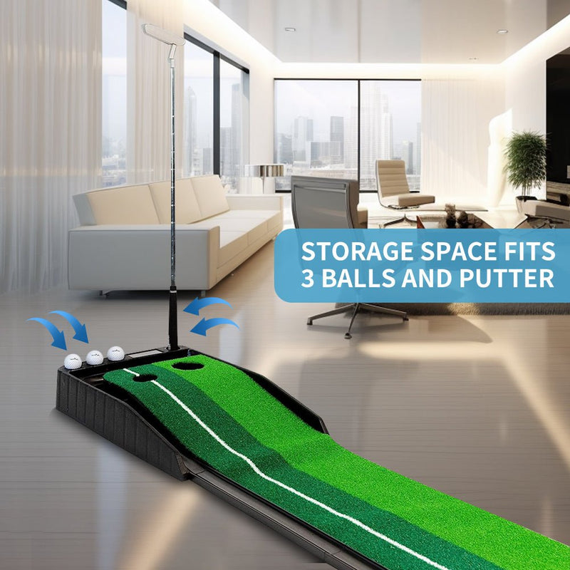 Golf Putting Mat Portable (8FT/10FT) - Your One Stop Shop