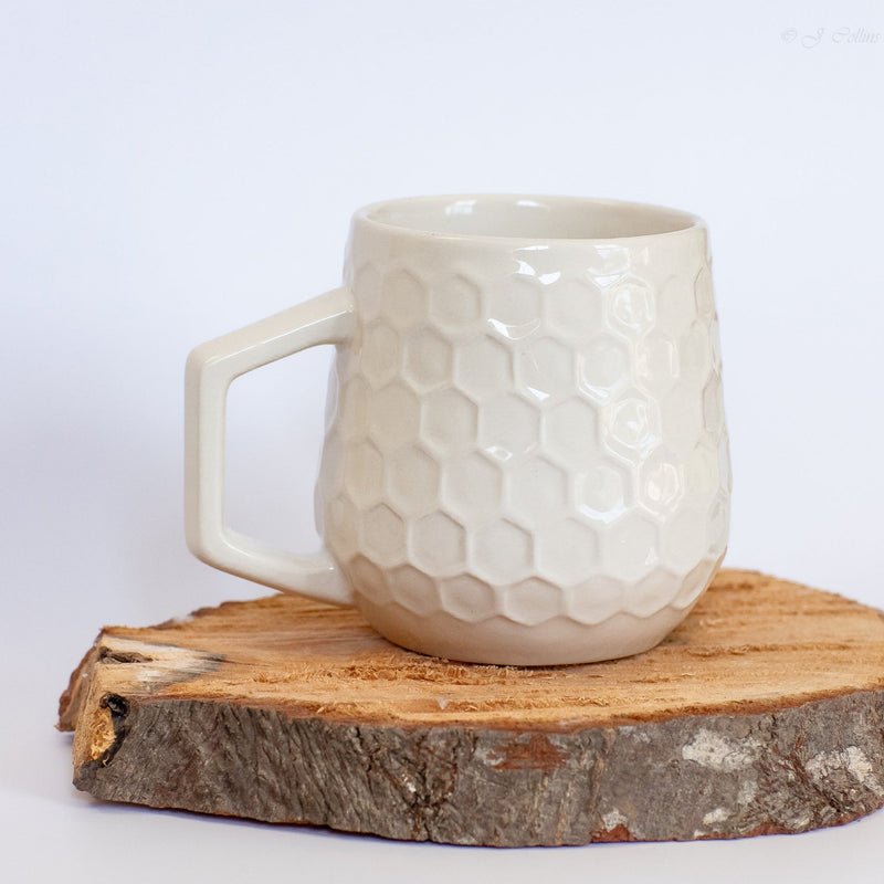 Honeycomb 12oz Mug - Your One Stop Shop