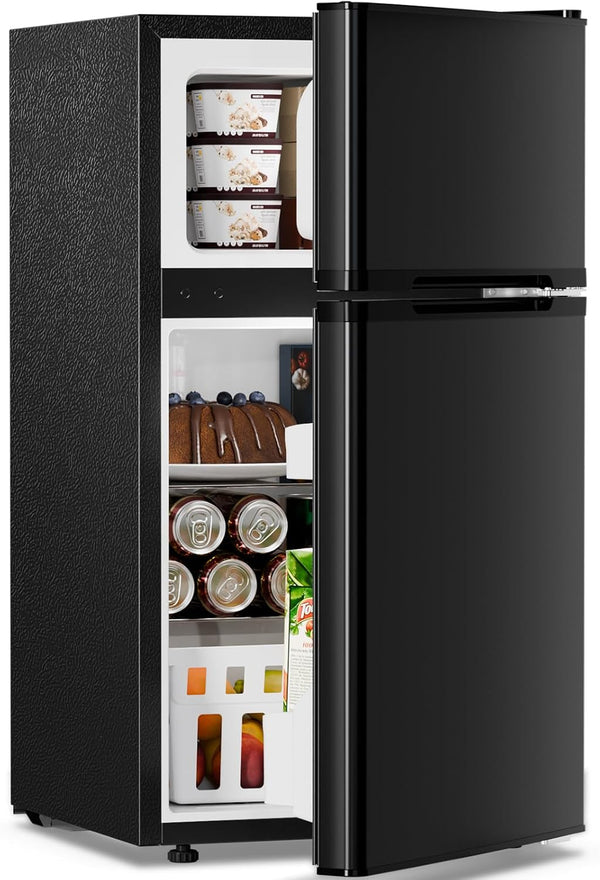 Kismile 3.2 Cu.Ft,Mini Refrigerator with Freezer F5887 - Your One Stop Shop