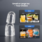 Kismile Clear Square Ice Cubes Maker 58003RIM0 - Your One Stop Shop