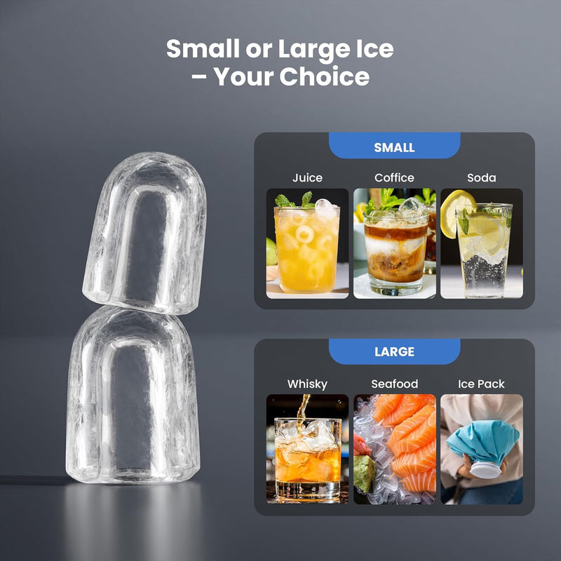 Kismile Clear Square Ice Cubes Maker 58003RIM0 - Your One Stop Shop