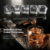 Kismile Clear Square Ice Cubes Maker 58003RIM0 - Your One Stop Shop