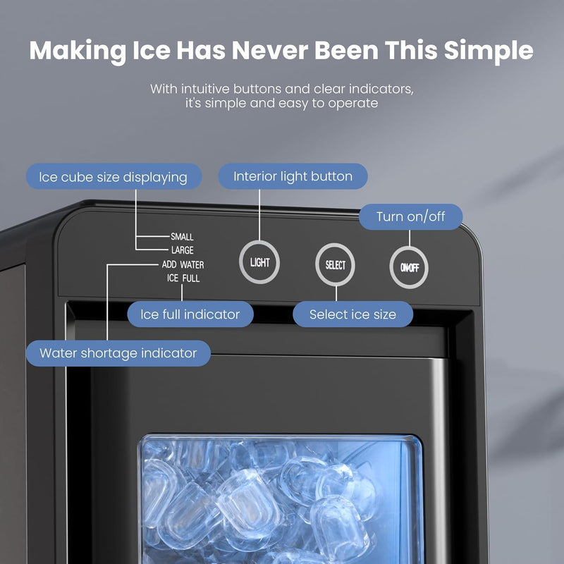 Kismile Clear Square Ice Cubes Maker 58003RIM0 - Your One Stop Shop