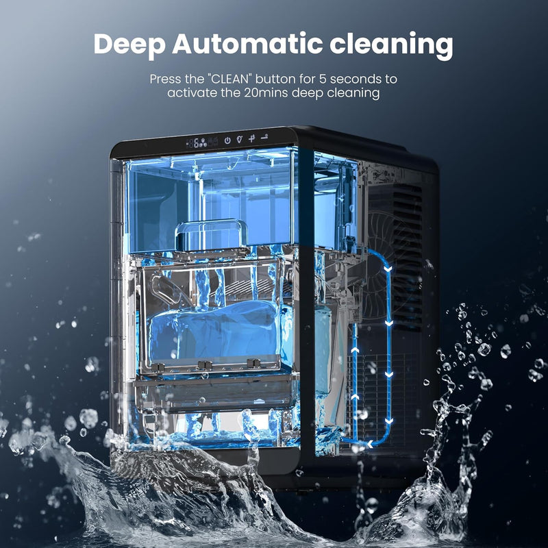 Kismile Clear Square Ice Cubes Maker 58003RIM0 - Your One Stop Shop