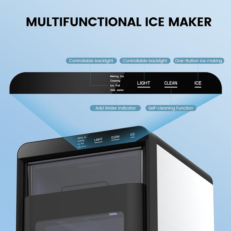 Kismile Nugget Ice Maker Countertop 58020RIM0 - Your One Stop Shop
