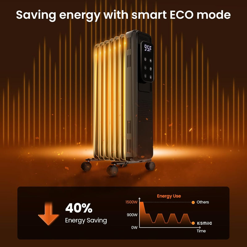 Kismile Portable Electric Space Heater Series - Your One Stop Shop