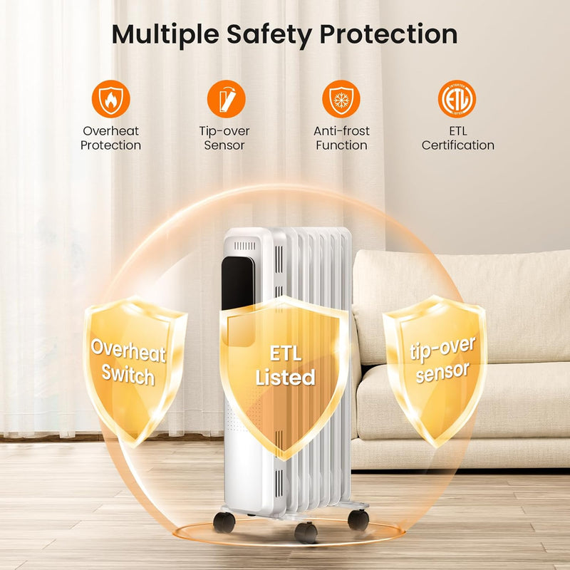 Kismile Portable Electric Space Heater Series - Your One Stop Shop