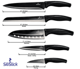 Kitchen Knife Set - Black Handle | Black Blade - Your One Stop Shop