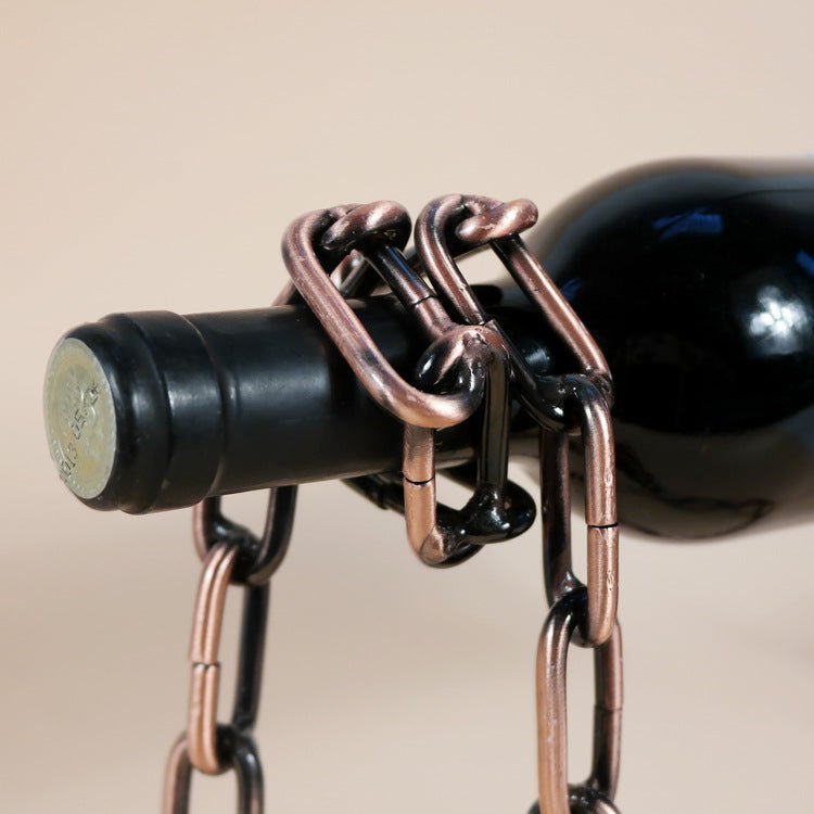 Magic Iron Chain Wine Bottle Holder - Your One Stop Shop