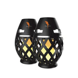 Margaritaville Tiki Torch - Waterproof Bluetooth Speaker Portable Party Speaker with Flickering LED Lights Perfect for Travel Parties Yards and Pools (2 Pack) - Your One Stop Shop