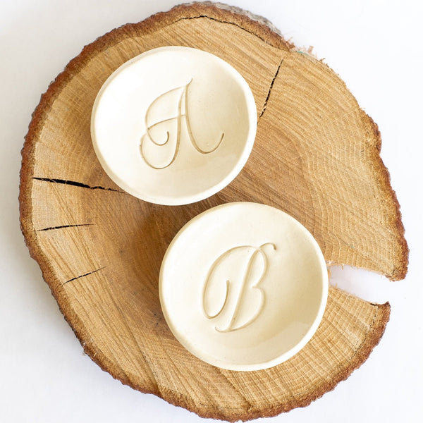 Monogram Ring Dish Without Gold - Your One Stop Shop