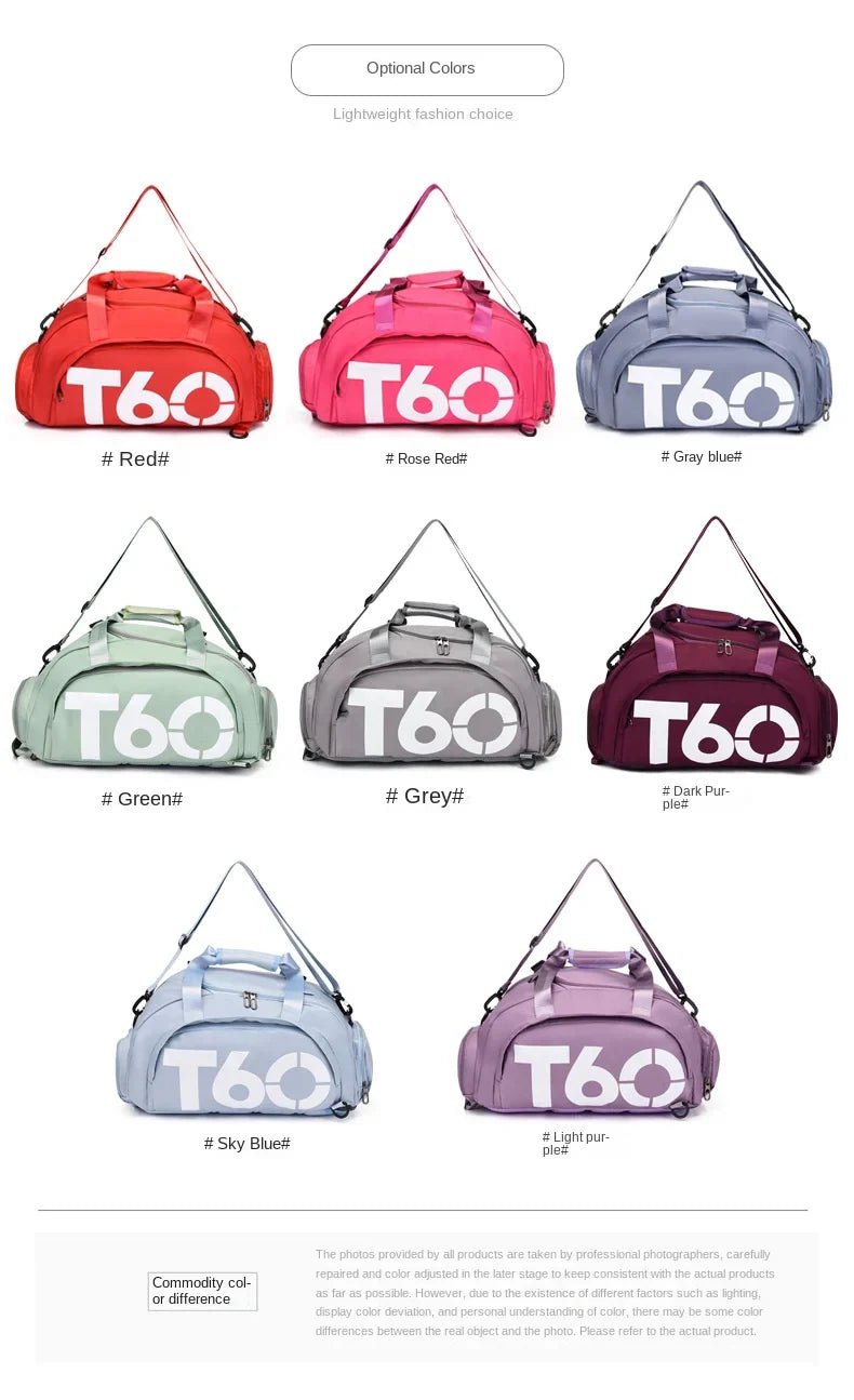 Multifunctional Waterproof Gym Duffel Bag – Large Travel Sports Backpack with Shoe Compartment - Your One Stop Shop