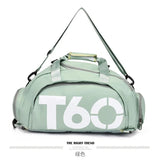 Multifunctional Waterproof Gym Duffel Bag – Large Travel Sports Backpack with Shoe Compartment - Your One Stop Shop