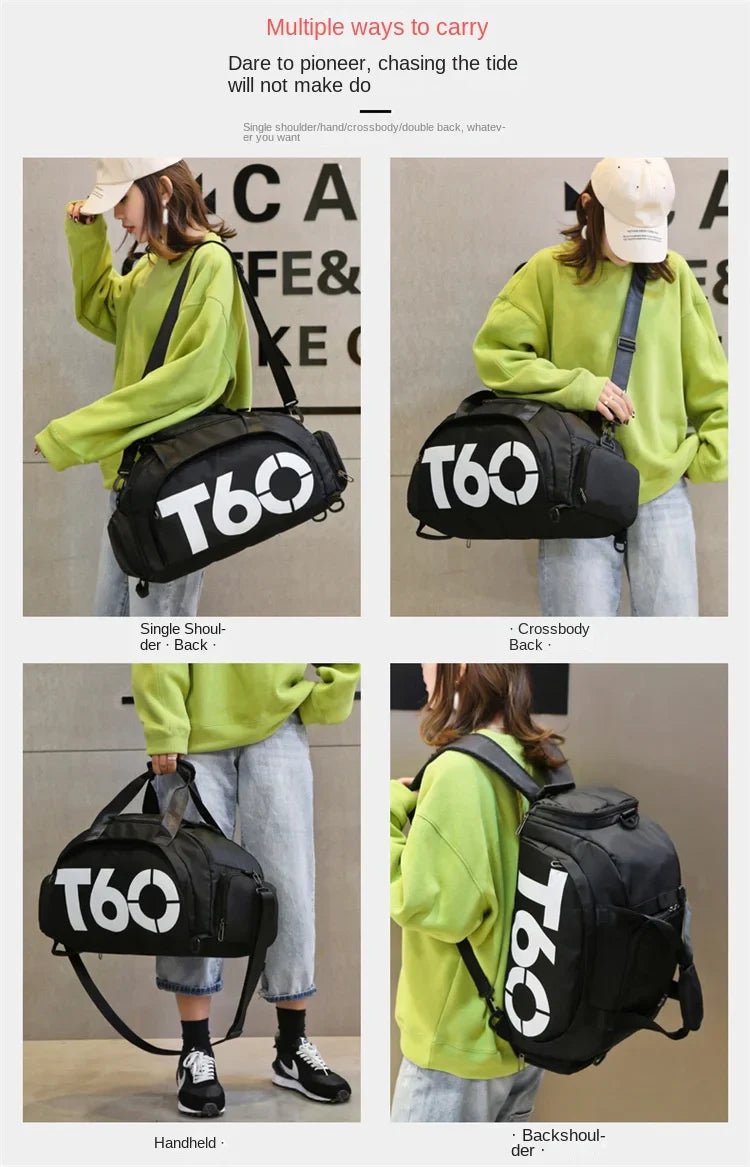 Multifunctional Waterproof Gym Duffel Bag – Large Travel Sports Backpack with Shoe Compartment - Your One Stop Shop