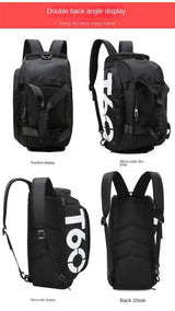 Multifunctional Waterproof Gym Duffel Bag – Large Travel Sports Backpack with Shoe Compartment - Your One Stop Shop