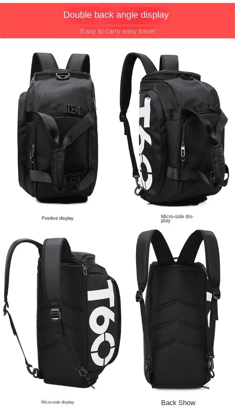 Multifunctional Waterproof Gym Duffel Bag – Large Travel Sports Backpack with Shoe Compartment - Your One Stop Shop