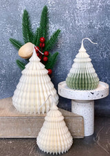 Origami Christmas Tree Candles | Holiday Decor - Your One Stop Shop