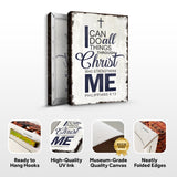 Philippians 4:13 - I Can Do All Things Through Christ Faith Sign II - Your One Stop Shop