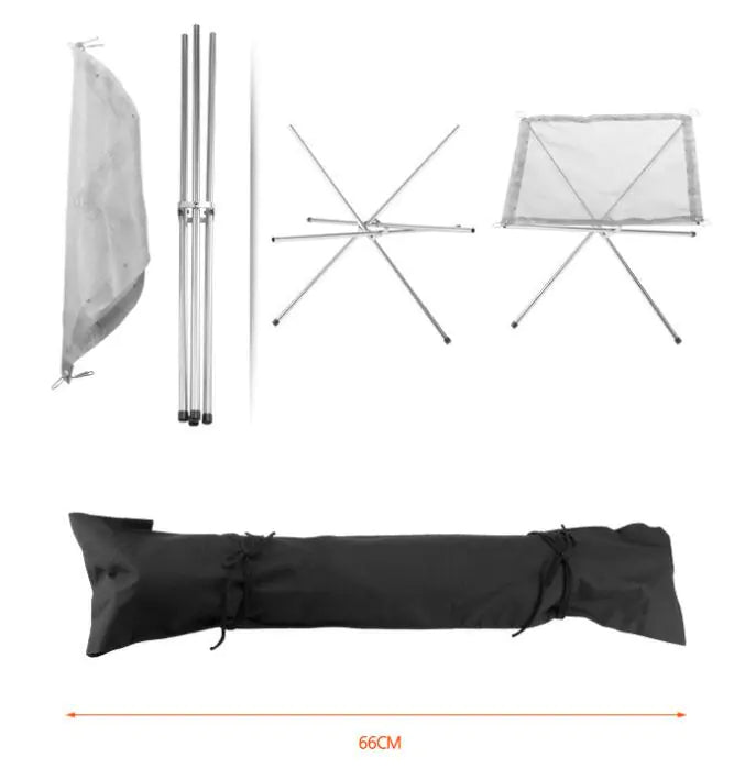 Portable Folding Outdoor Fire Pit with Grate - Your One Stop Shop