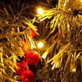 Pre - lit Christmas Tree Artificial Christmas 4 - piece Set - Your One Stop Shop