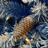 Pre - lit Christmas Tree Artificial Christmas 4 - piece Set - Your One Stop Shop