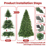 PVC Christmas Tree, Christmas Decorations, Green - Your One Stop Shop